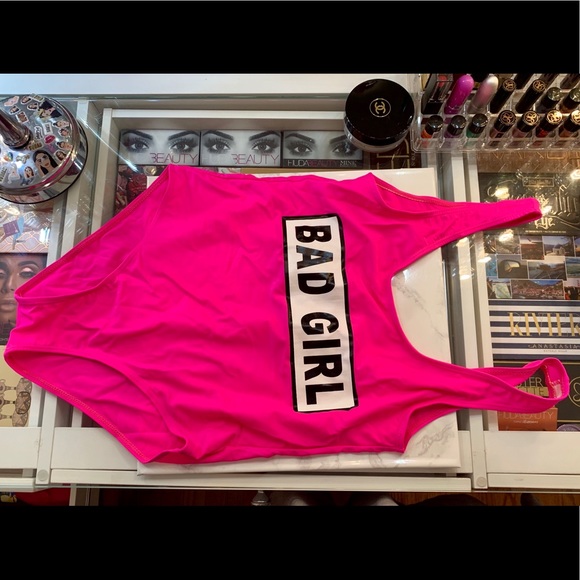 Other - Never worn Neon pink one piece